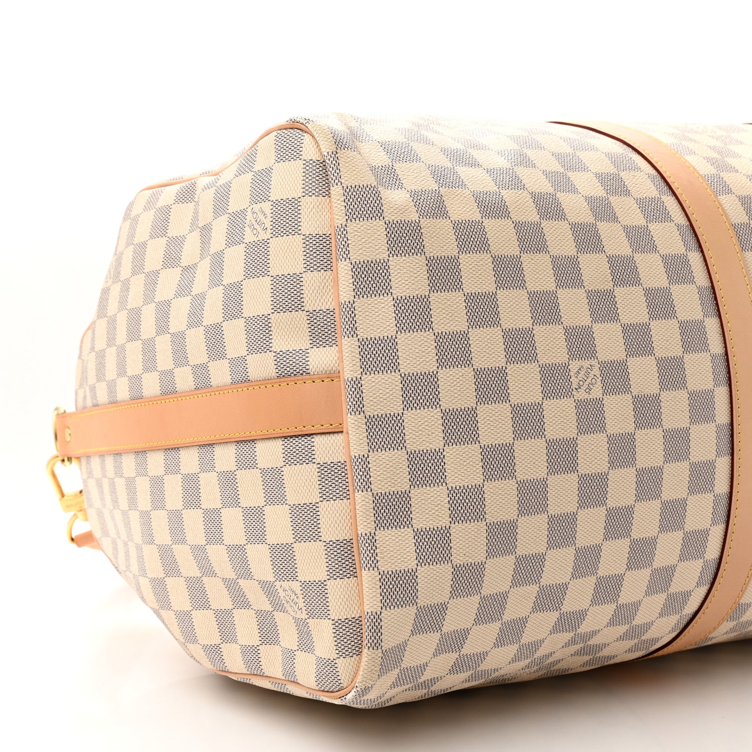 Louis Vuitton Damier Azur Keepall Bandouliere 55 8 of 17