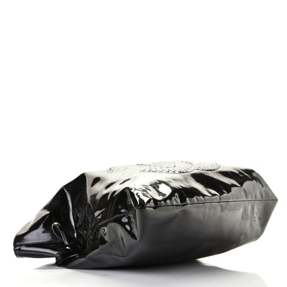 Chanel Patent Crystal Strass Bonbons Tote Black 3 of 6