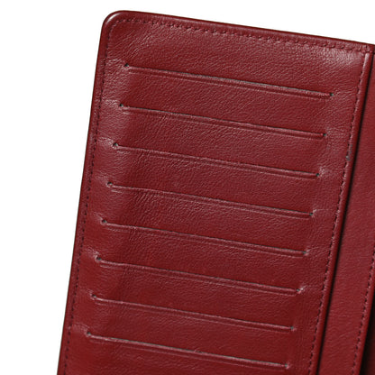 Chanel Caviar Timeless CC Yen Wallet Red 10 of 10