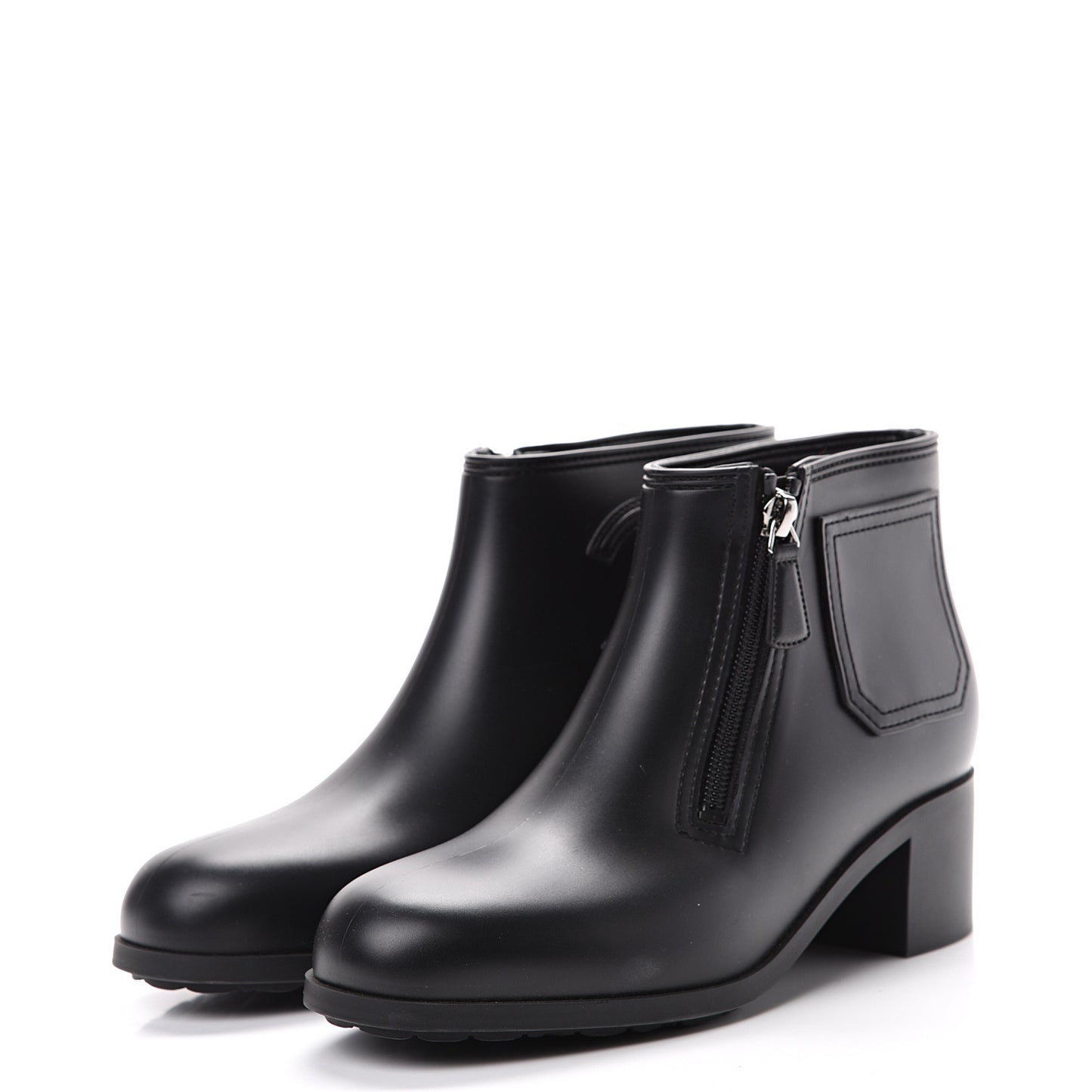 PVC CC Short Boots 38 Black