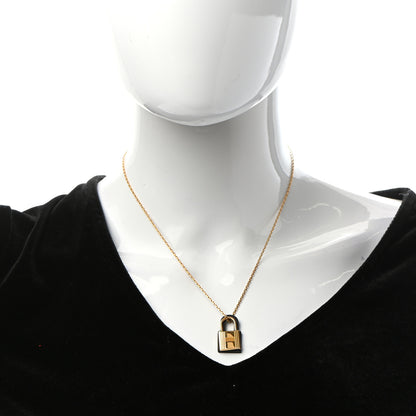 Hermes Swift Small O'Kelly Pendant Necklace Black 2 of 6