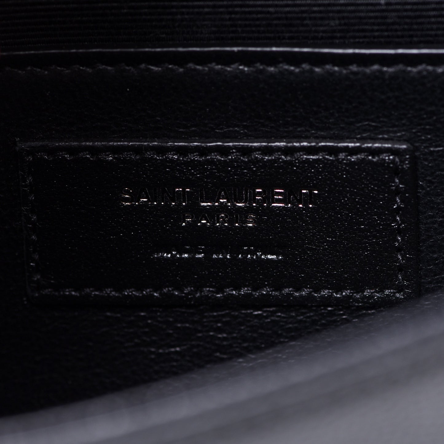 Grain De Poudre Small Monogram Kate Satchel Black