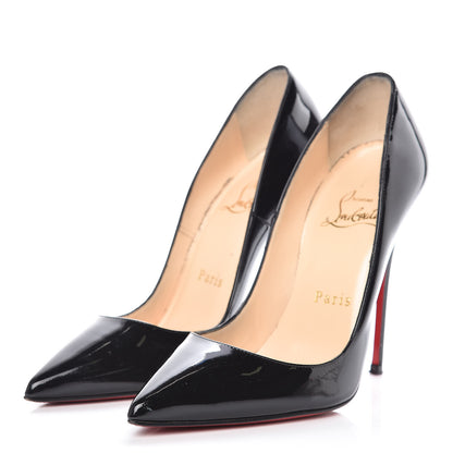 Christian Louboutin Patent So Kate 120 Pumps 34.5 Black 3 of 16