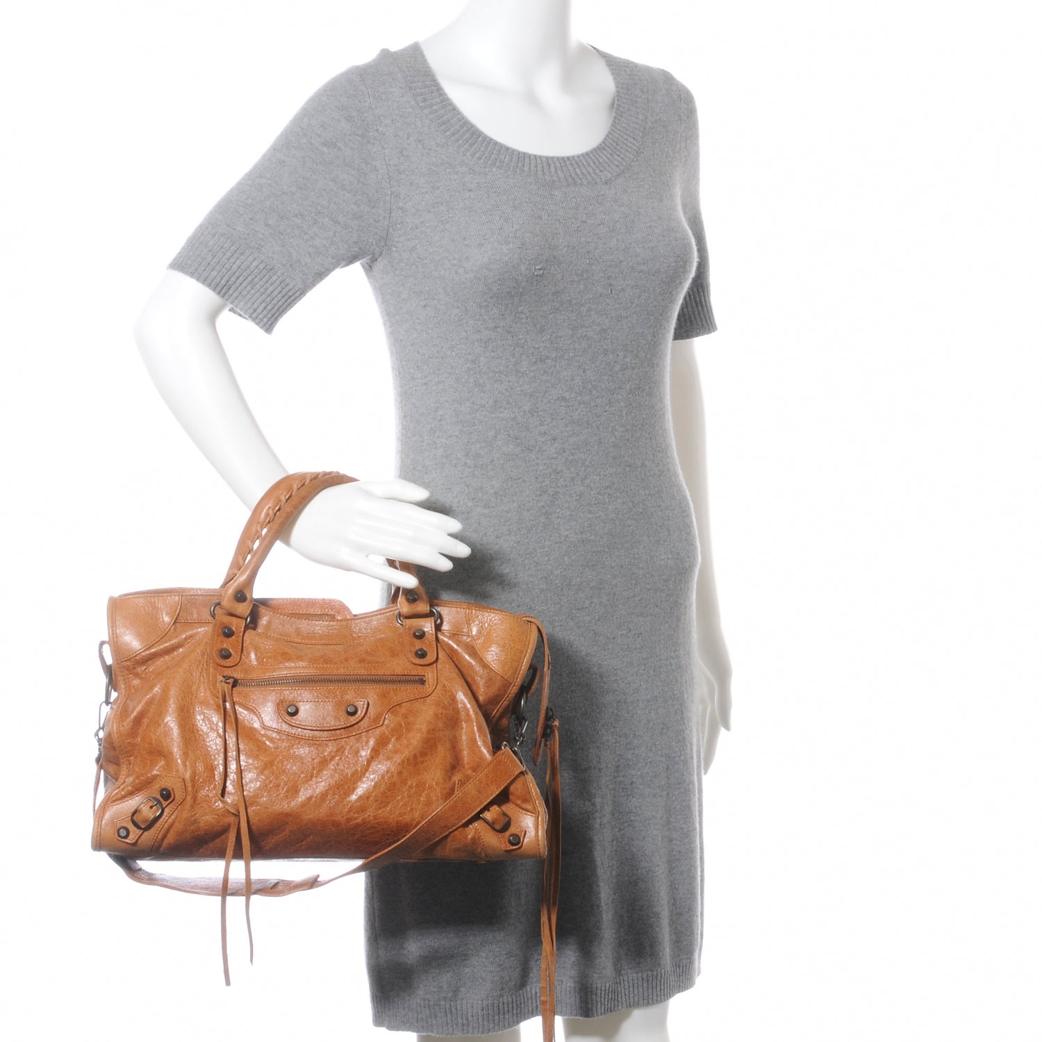 Balenciaga Chevre City Camel 2 of 8