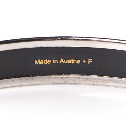 Hermes Enamel Printed Narrow Forest Animals Bracelet 65 4 of 6