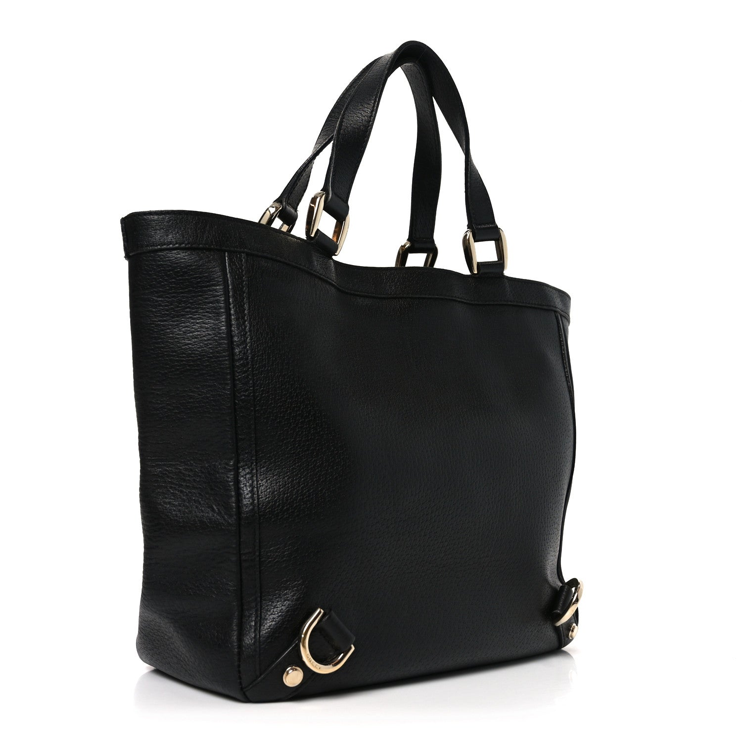 Gucci Calfskin Small Abbey Tote Black 3 of 10