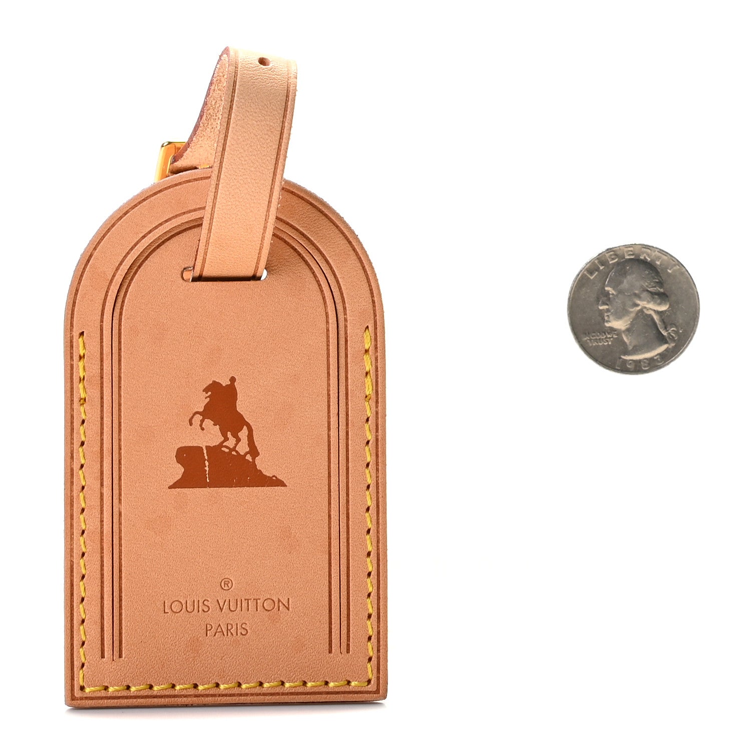 Louis Vuitton Vachetta Luggage Tag 4 of 4