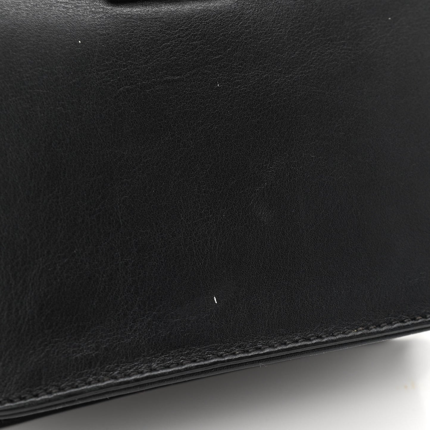 Vitello Small Glam Lock Rockstud Flap Black