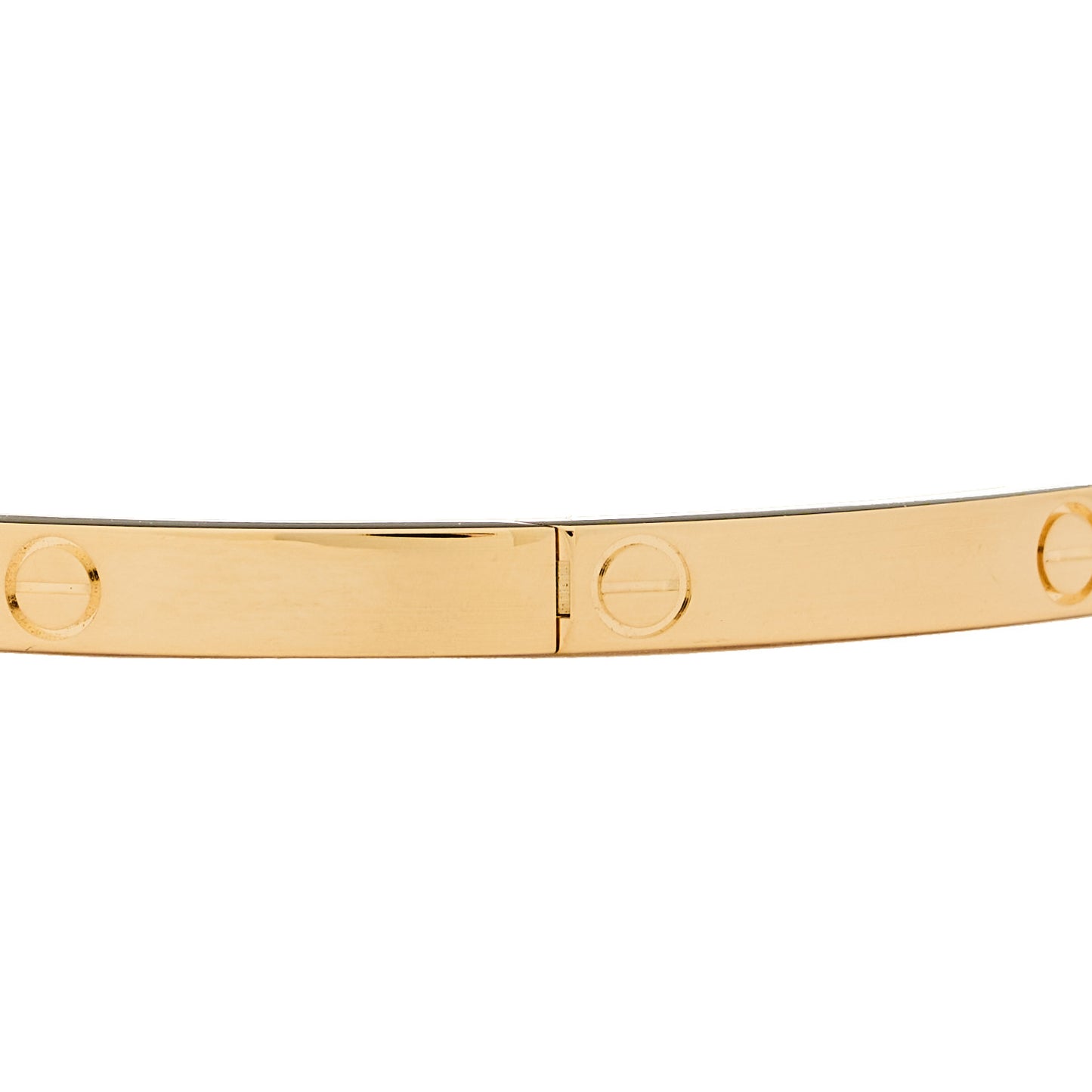 18K Yellow Gold Small LOVE Bracelet 18