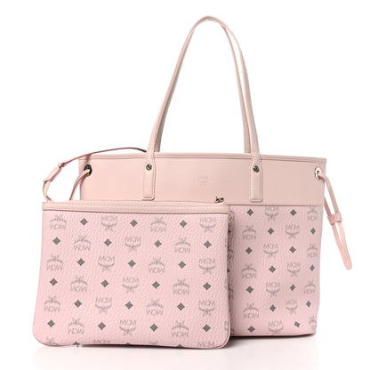 MCM Visetos Aren Tote Powder Pink 3 of 10
