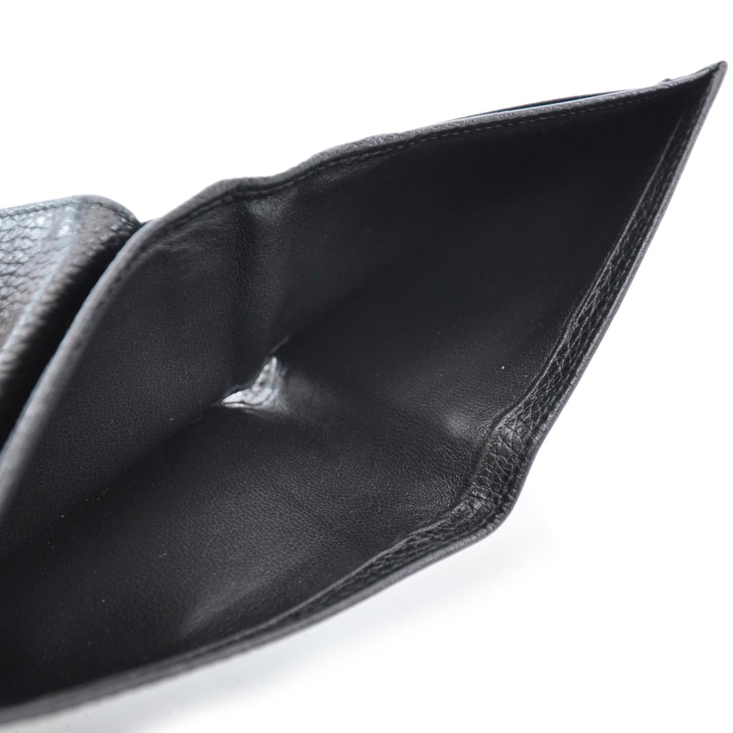 Nylon Monogram Mens Bi-Fold Wallet Black