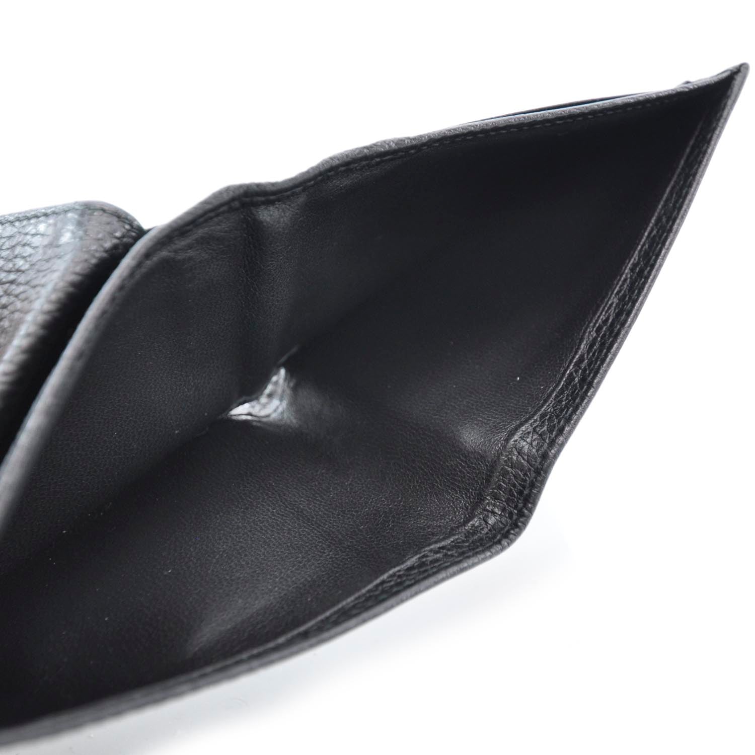Gucci Nylon Monogram Mens Bi-Fold Wallet Black 5 of 8