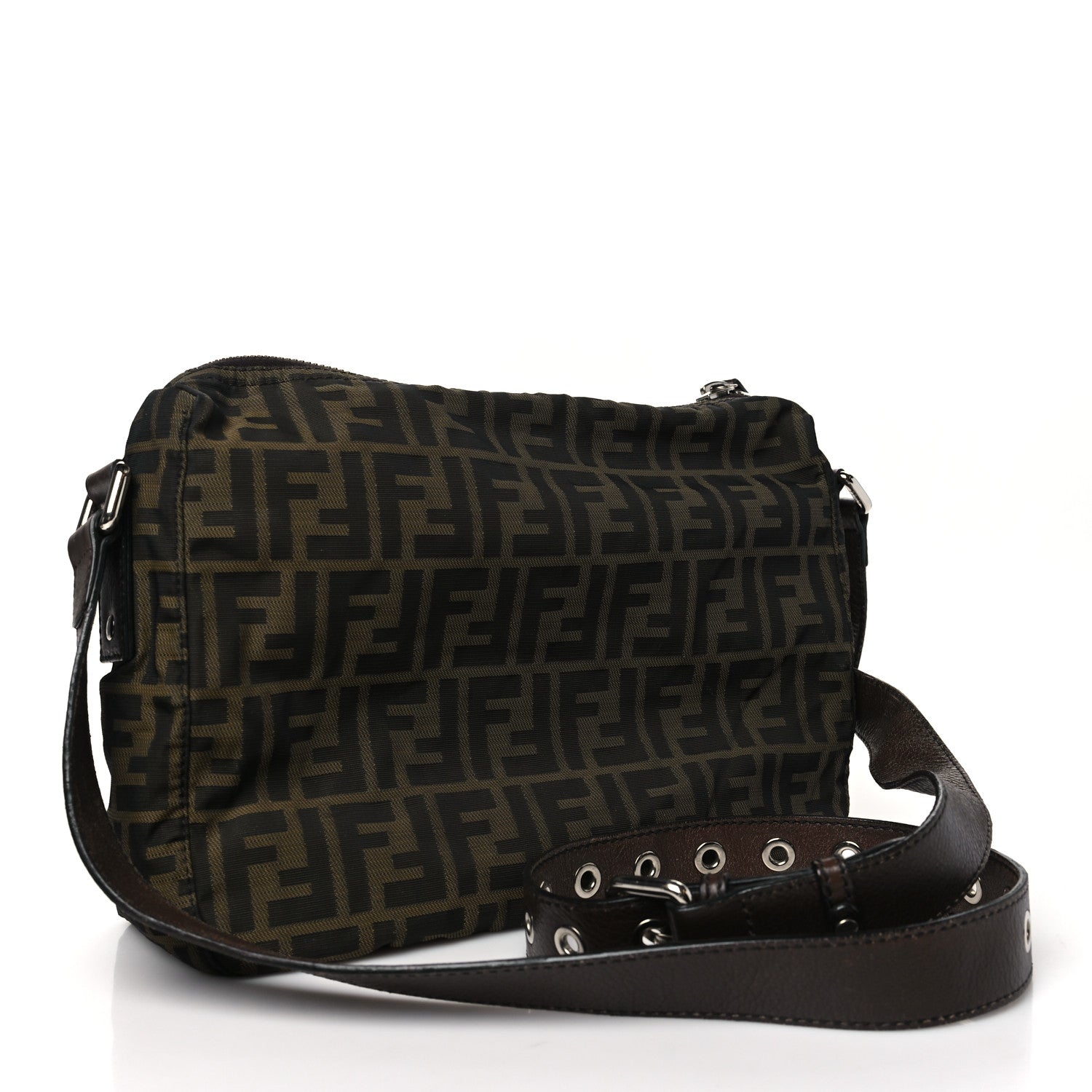 Fendi Zucca Crossbody Bag Tobacco Moro 3 of 12
