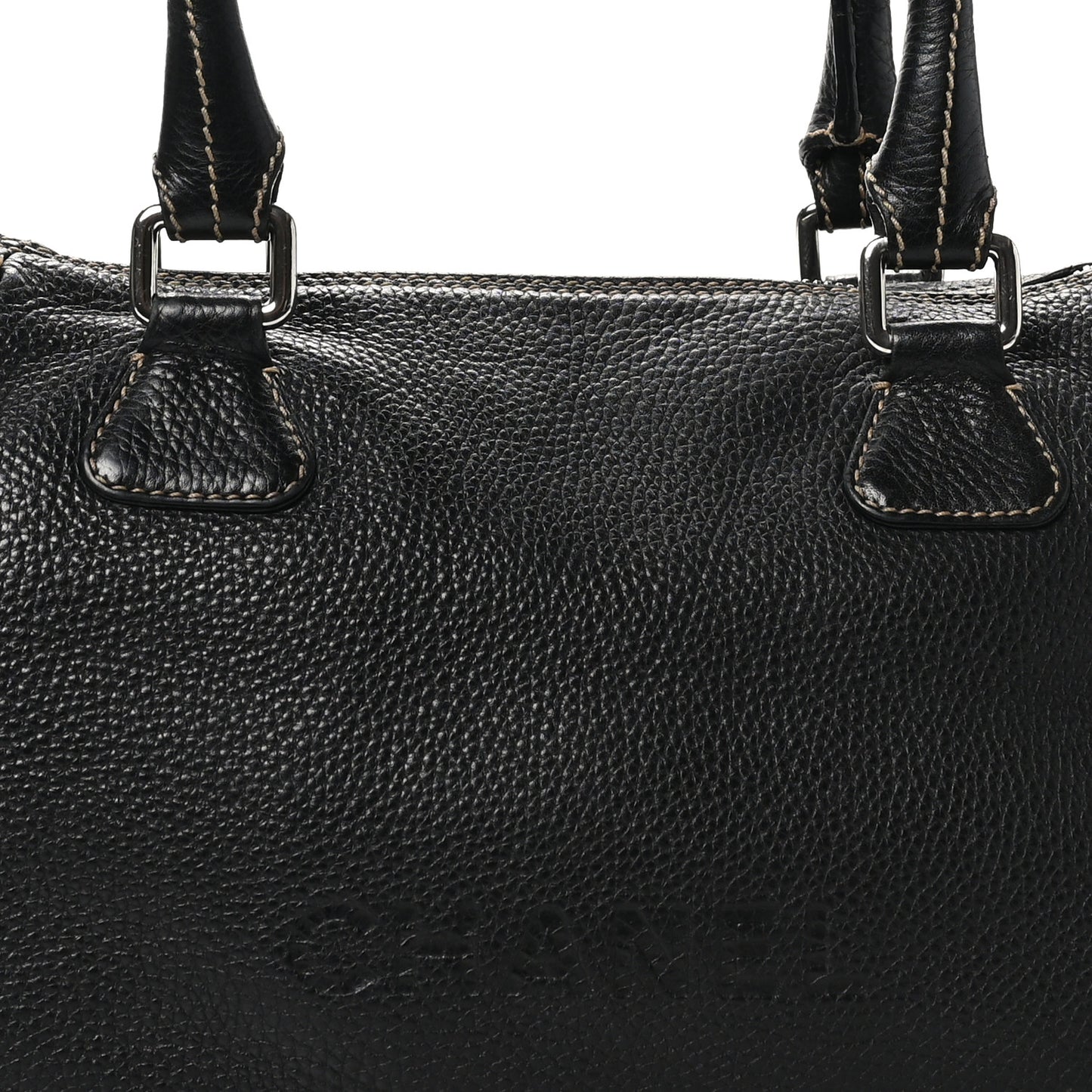 Calfskin Tassel Bowler Black