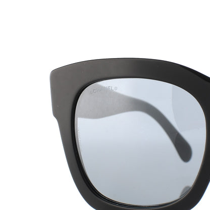 Chanel Mirror CC Sunglasses 5357 Black 6 of 9