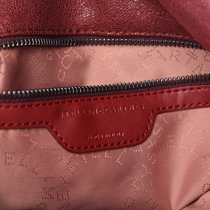Stella McCartney Shaggy Deer Falabella Fold Over Tote Plum 7 of 11