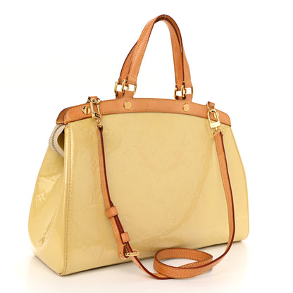 Louis Vuitton Vernis Brea MM Blanc Corail 3 of 11