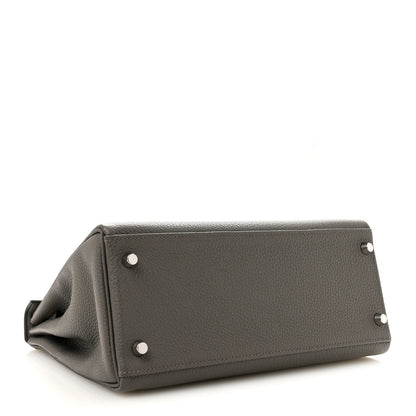 Hermes Togo Kelly Retourne 28 Etain 4 of 13