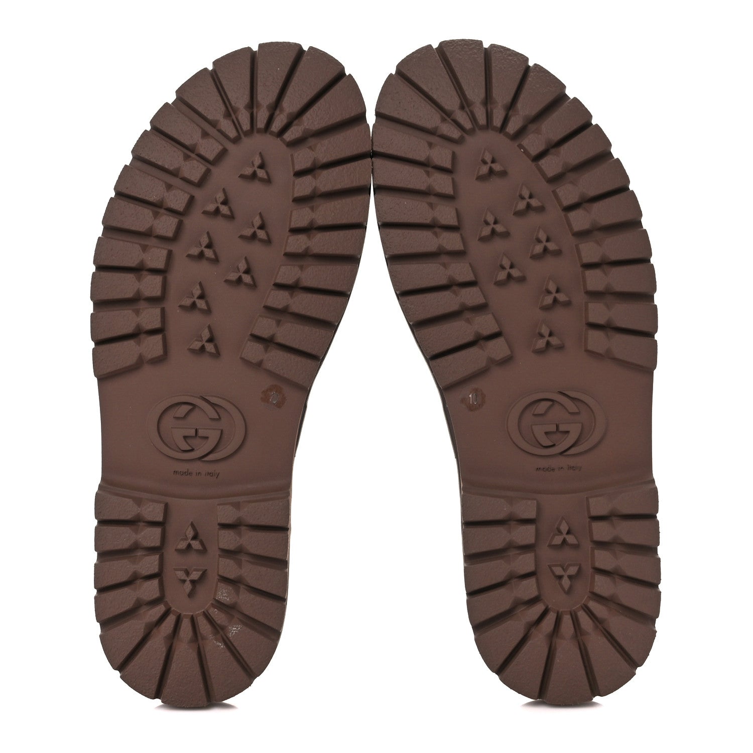 Gucci GG Supreme Monogram Miro Soft Calfskin Men's Horsebit Slippers 10 Beige Ebony New Acero 6 of 9
