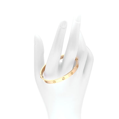 Cartier 18K Yellow Gold LOVE Bracelet 16 2 of 8