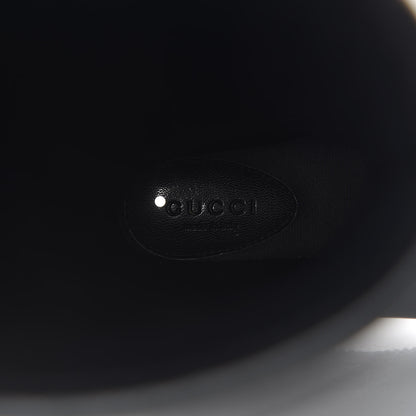 Gucci Rubber Monogram Knee High Rain Boots 37 Black 12 of 12