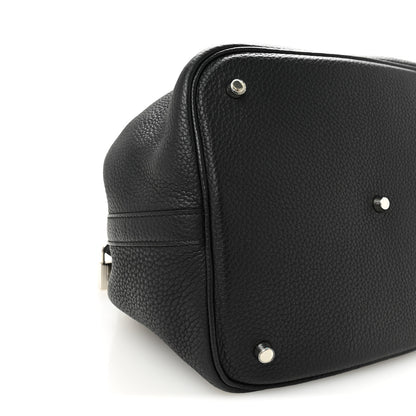 Hermes Taurillon Clemence Picotin Lock 26 GM Black 8 of 9