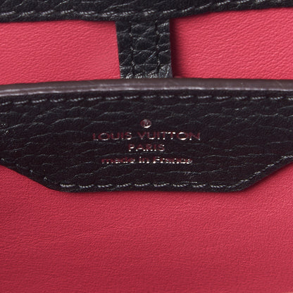 Louis Vuitton Taurillon Capucines PM Black 9 of 10