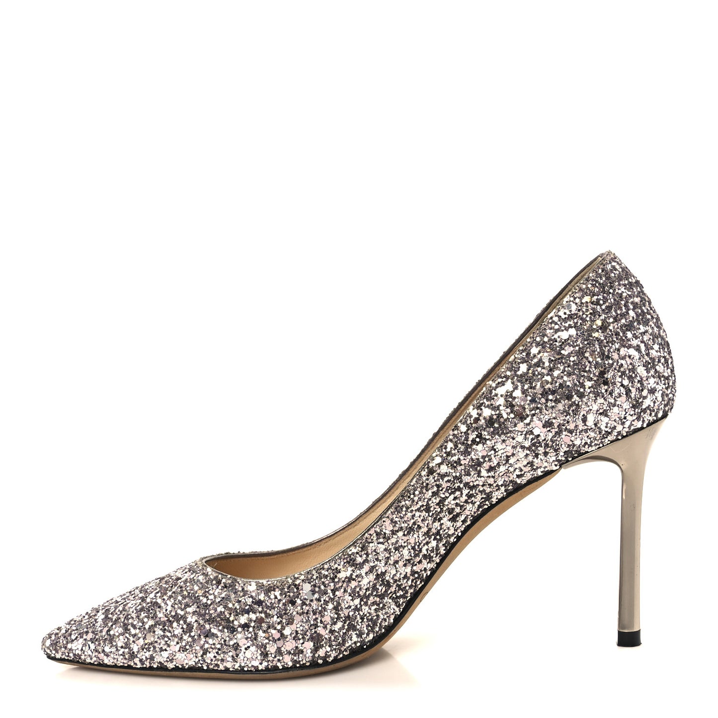 Glitter Pointy Toe Romy 85 Pumps 35 Viola