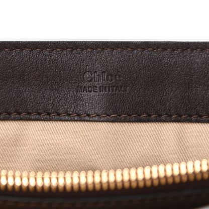Chloe Calfskin Small Faye Day Shoulder Bag Carbon Brown 8 of 12