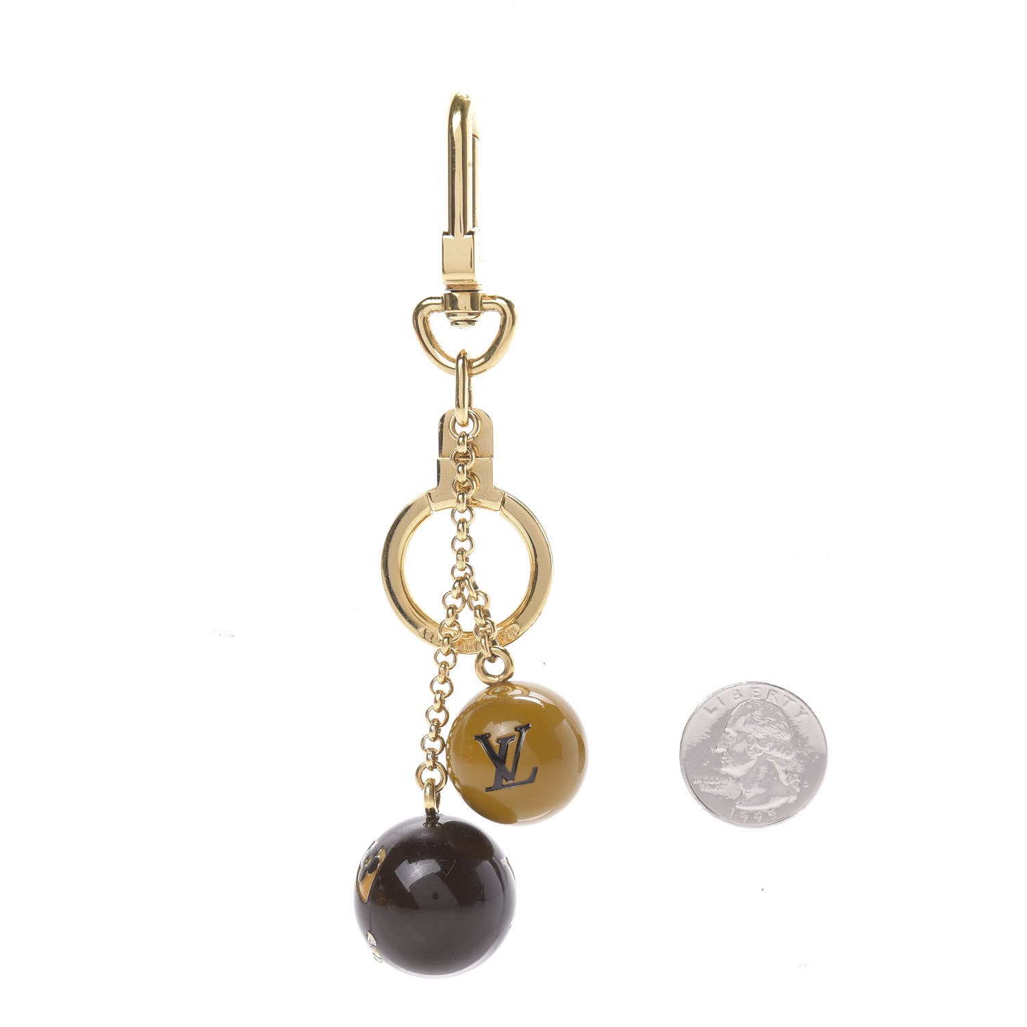 Louis Vuitton Halloween Jack and Lucie Key Holder Brown 2 of 7