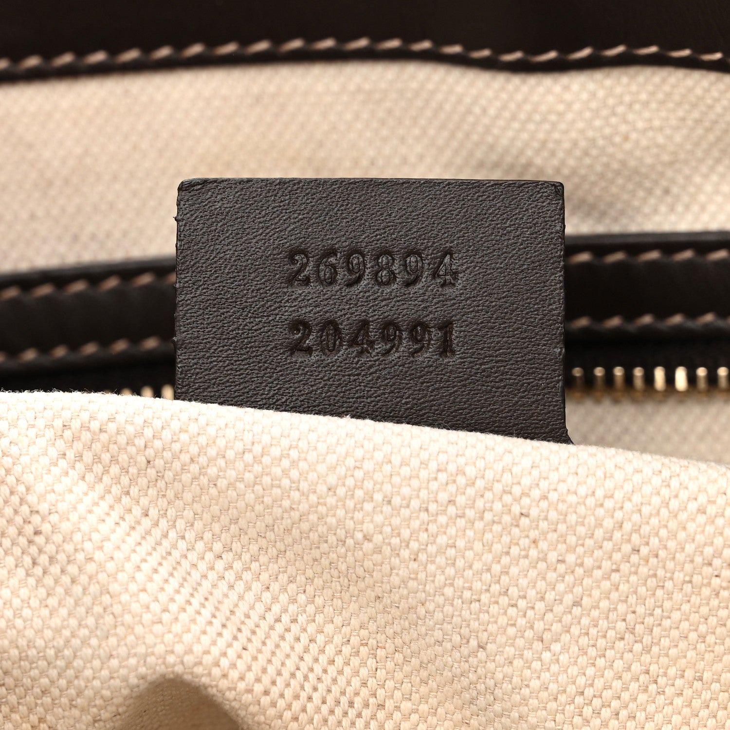 Gucci Monogram Web Mayfair Top Handle Satchel Dark Brown 7 of 9
