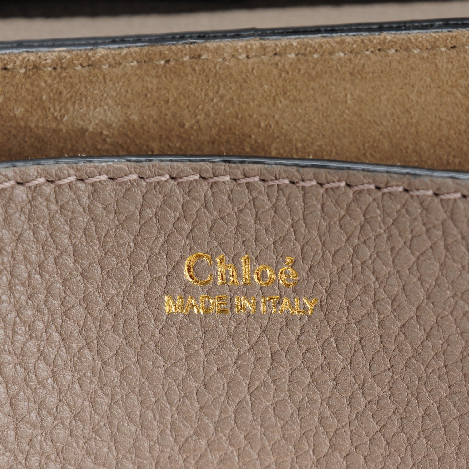 Chloe Grained Lambskin Mini Drew Shoulder Bag Motty Grey 6 of 8