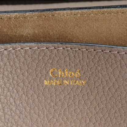 Chloe Grained Lambskin Mini Drew Shoulder Bag Motty Grey 6 of 8