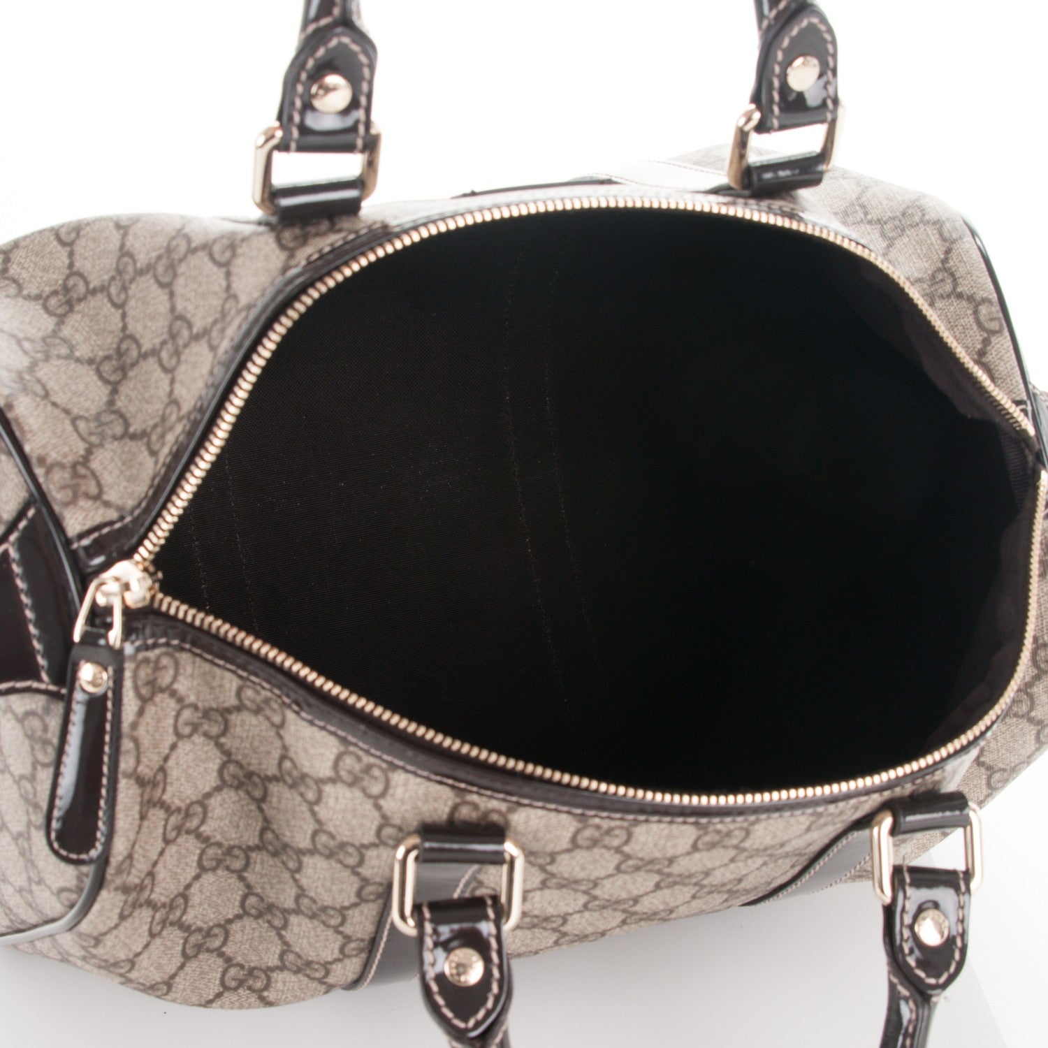 Gucci GG Plus Monogram Medium Joy Boston Dark Brown 5 of 7