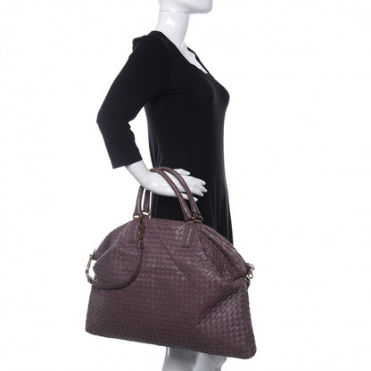 Bottega Veneta Nappa Intrecciato Maxi Convertible Tote Violet 3 of 9
