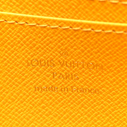 Louis Vuitton Monogram 2022 Christmas Animation New York Soho Zippy Coin Purse Yellow 6 of 8