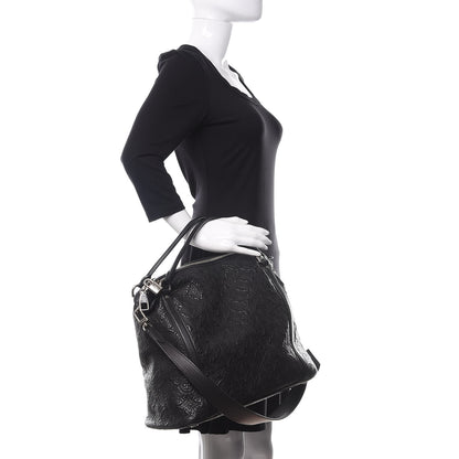Louis Vuitton Monogram Lambskin Antheia Ixia MM Black 3 of 11