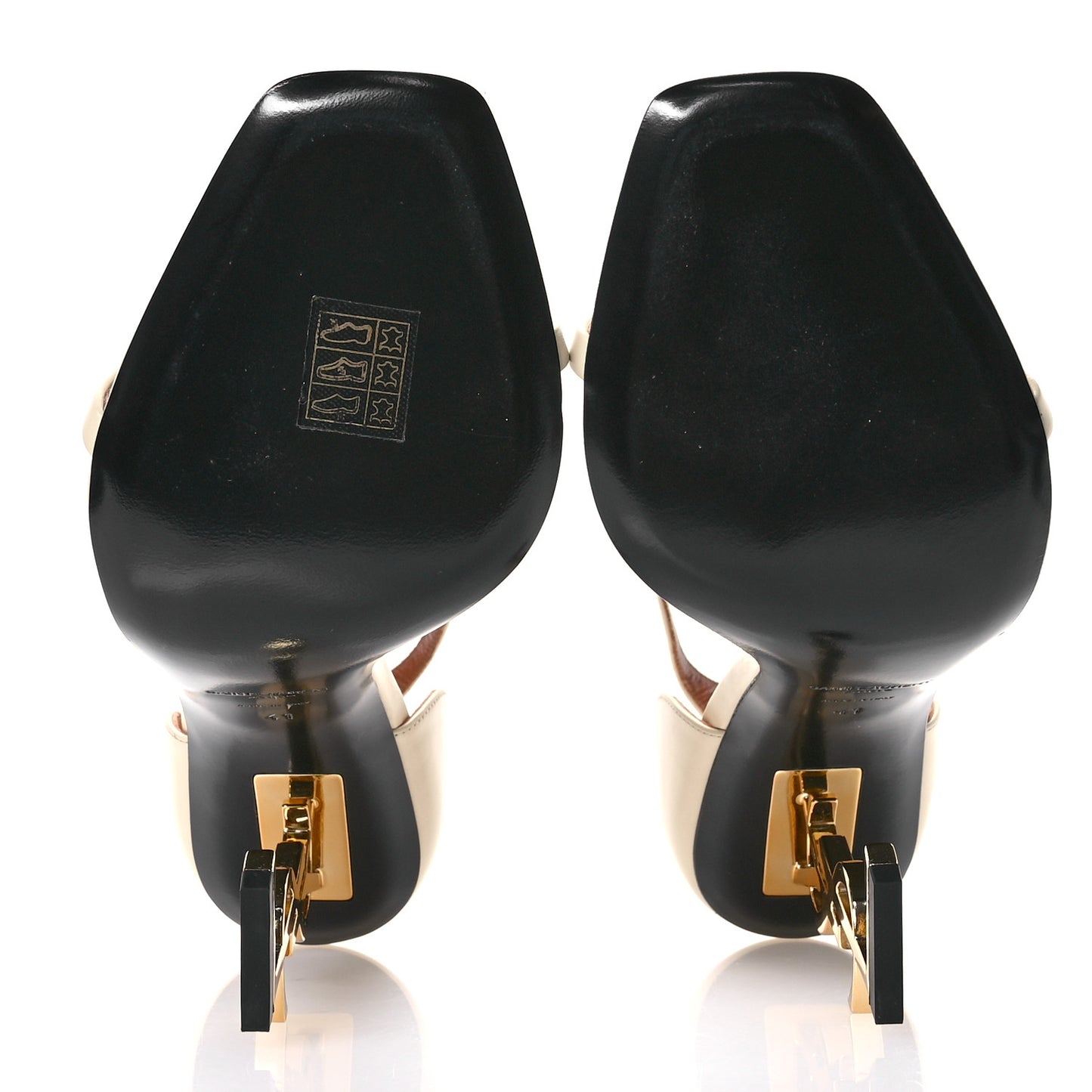 Calfskin 110 Opyum Sandals 41 Real Beige