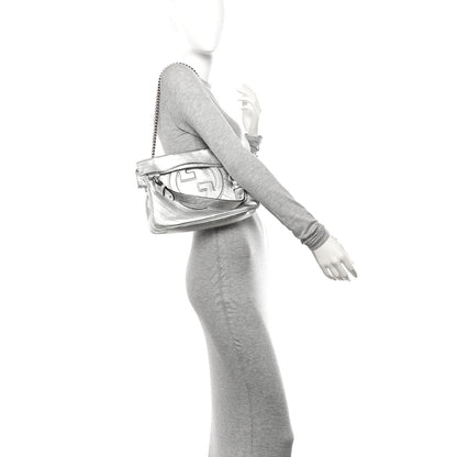 Gucci Sakai Be Green Calfskin Diagonal Stitched Small Blondie Tote Silver 2 of 10