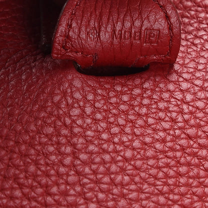 Hermes Taurillon Clemence Evelyne III PM Rouge Garance 7 of 7