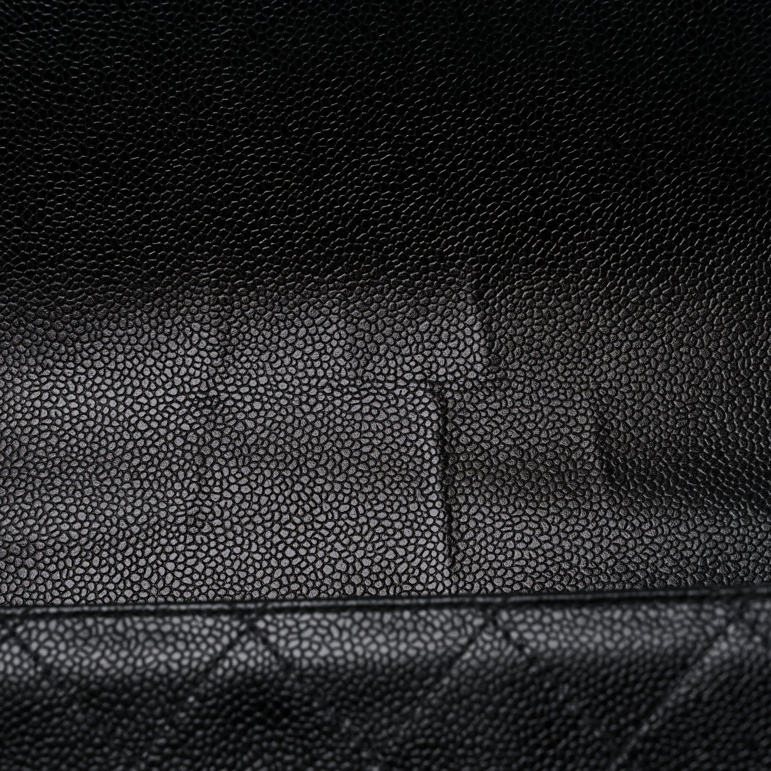 Chanel Caviar Stitched Shoulder Flap Bag Black 13 of 14