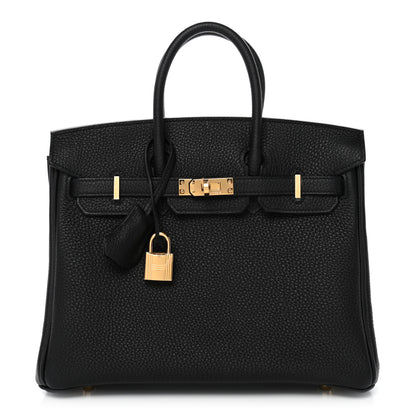 Hermes Togo Birkin 25 Black 1 of 21