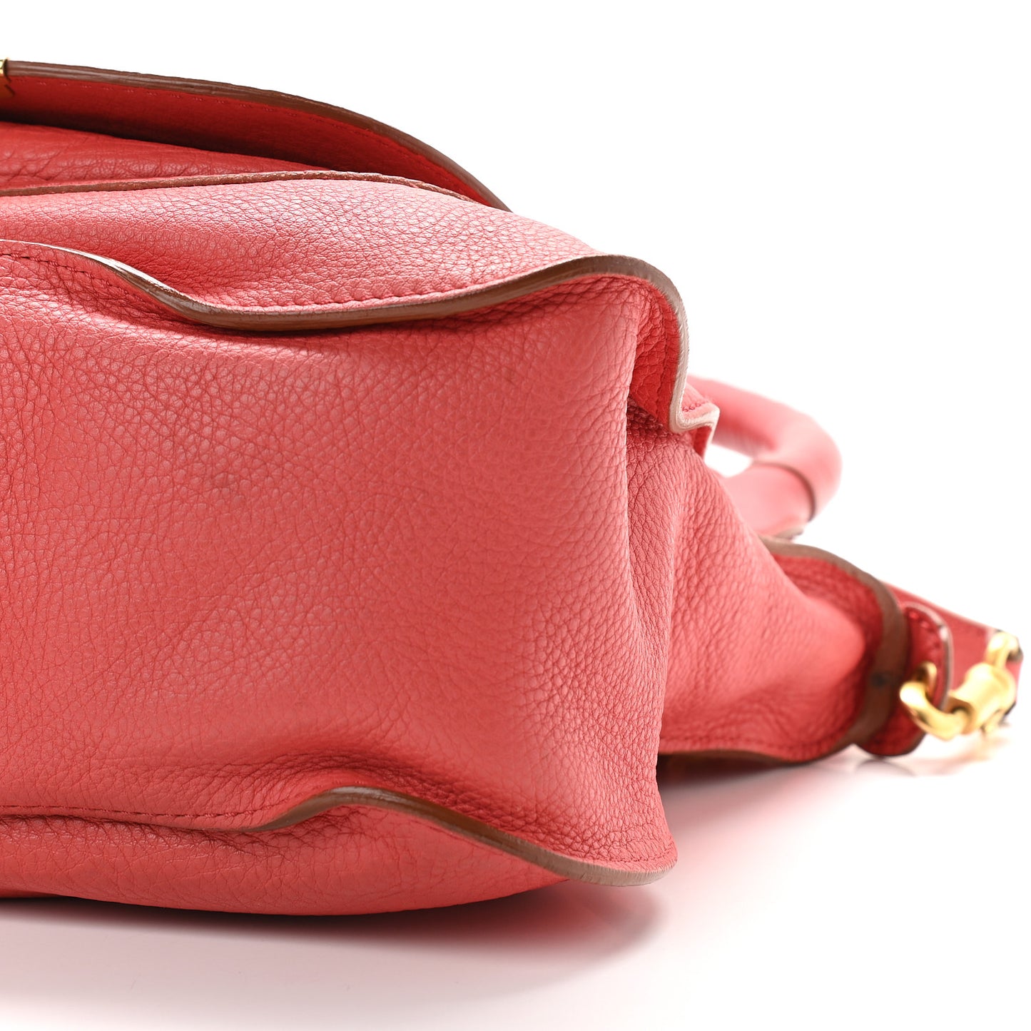 Calfskin Medium Marcie Satchel Paradise Pink