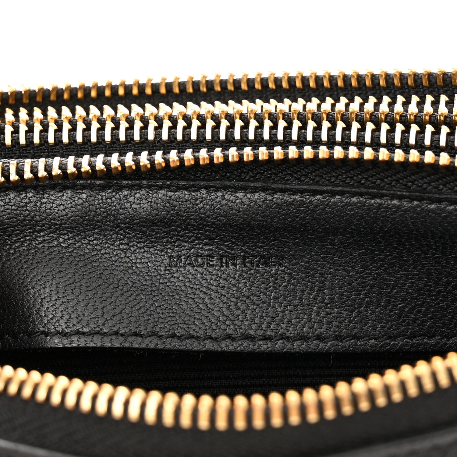 Celine Lambskin Small Trio Crossbody Bag Black 8 of 14