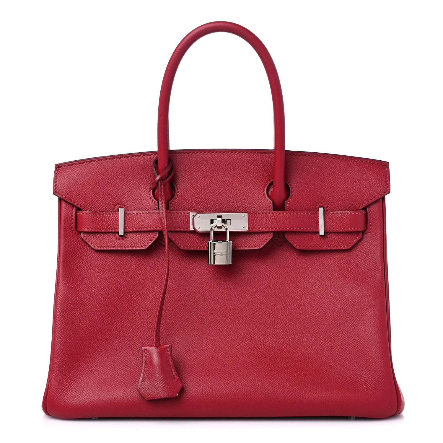 Hermes Epsom Birkin 30 Rouge Grenat 1 of 12