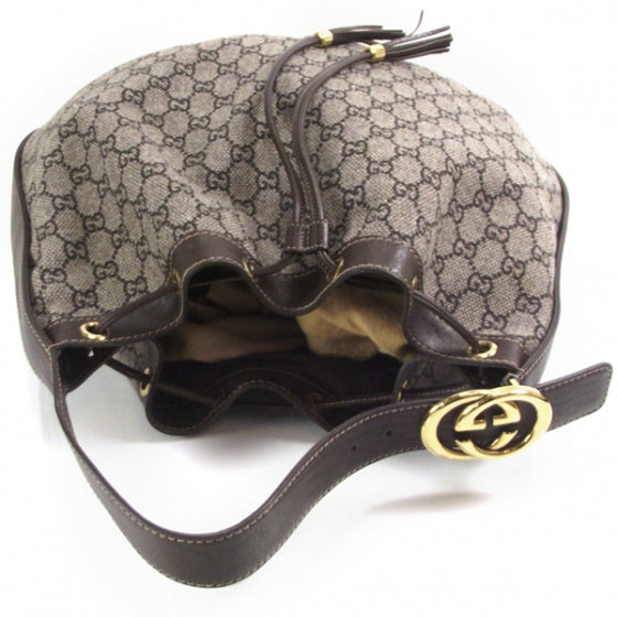 Monogram Interlocking Icon Shoulder Bag