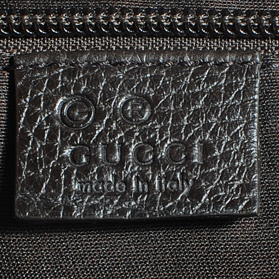 Crystal Monogram Messenger Bag Brown