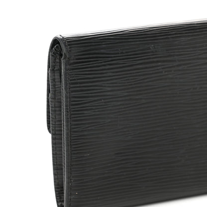 Louis Vuitton Epi Sarah Wallet Black 10 of 11