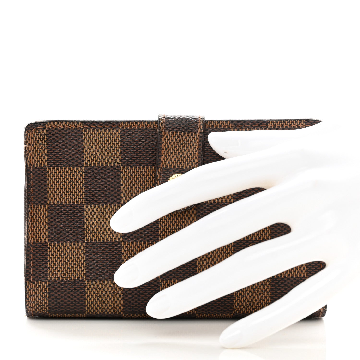 Louis Vuitton Damier Ebene French Purse Wallet 2 of 9
