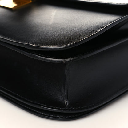 Celine Box Calfskin Medium Classic Box Flap Bag Black 6 of 10